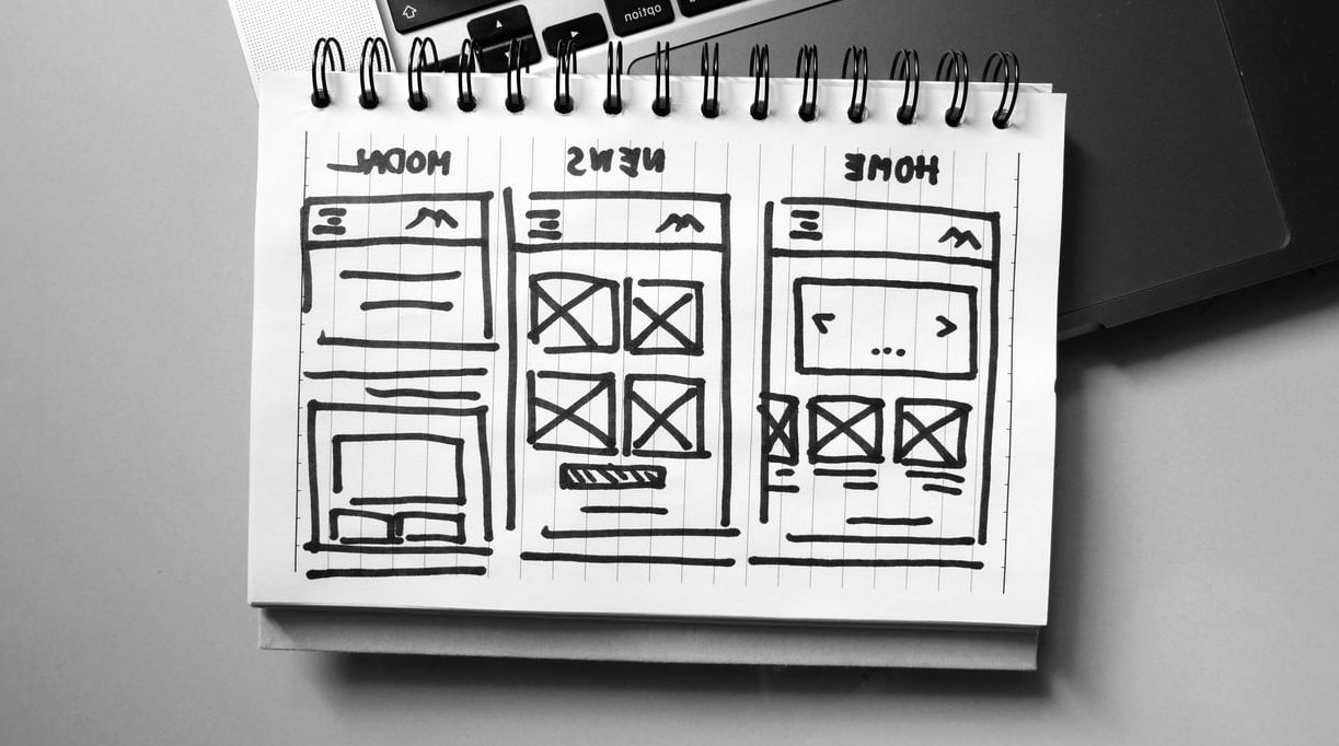 website launch laptop