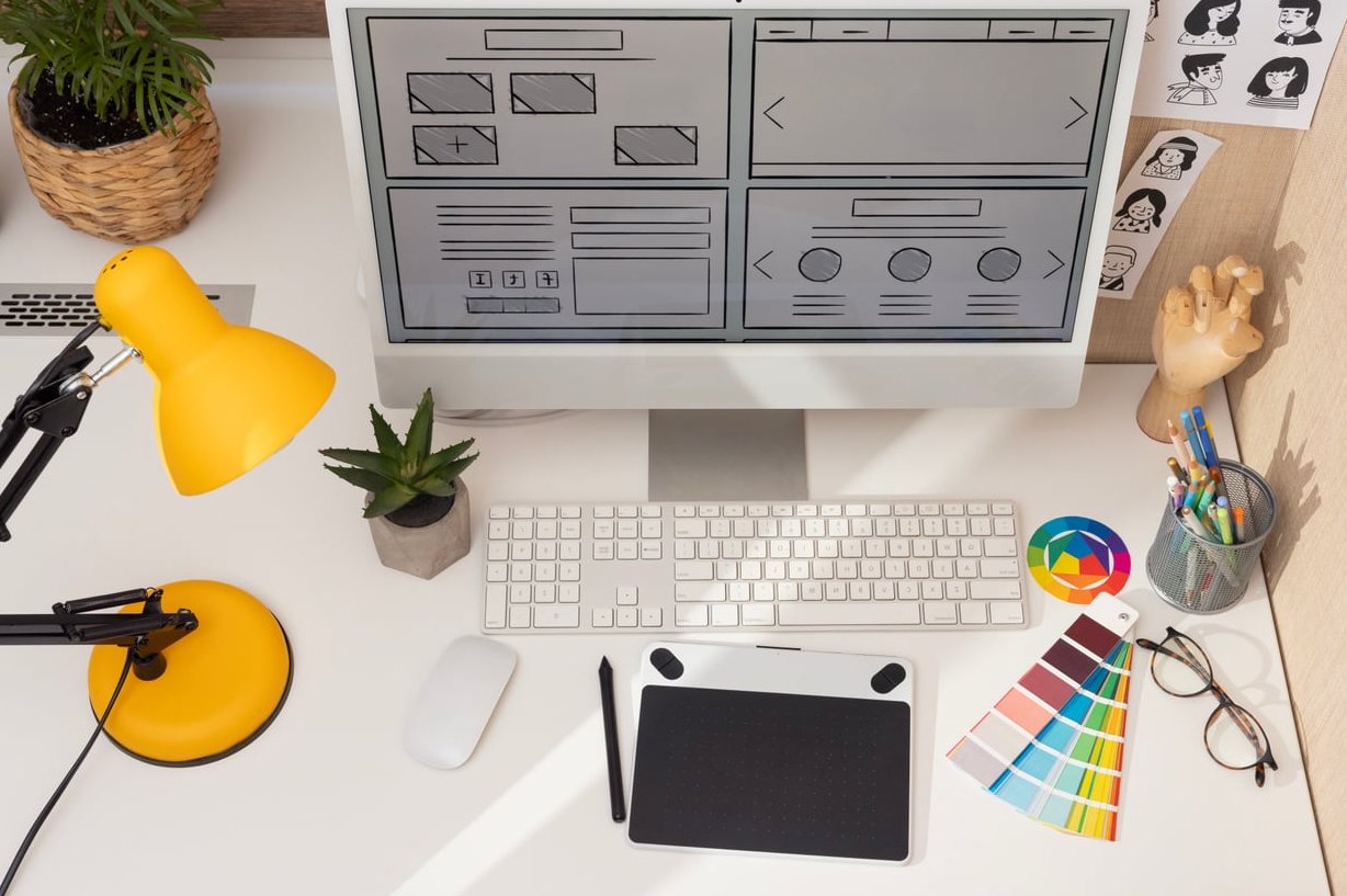 wireframe sketch website