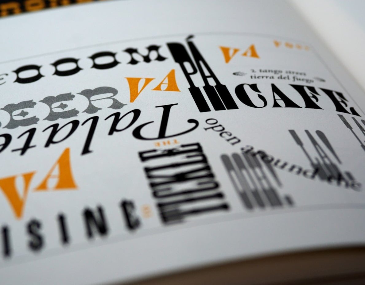 font specimen poster